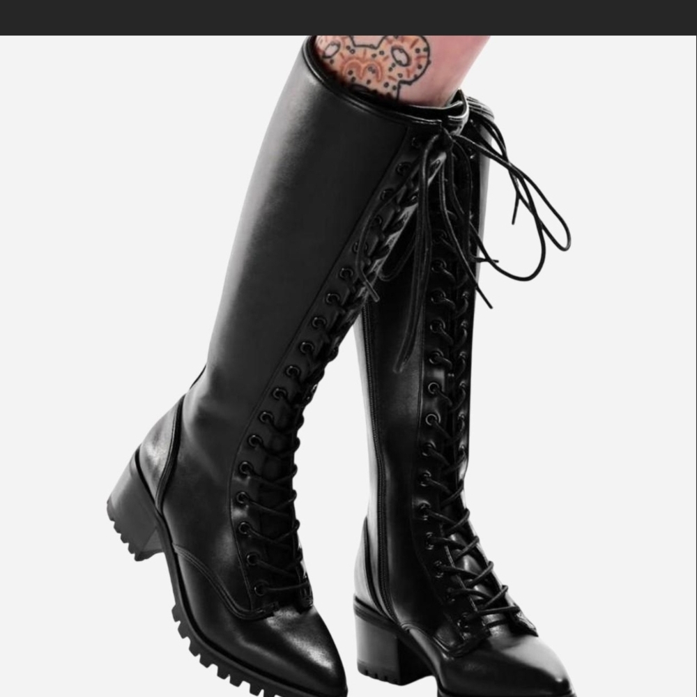 Essex High Boots from Foxblood